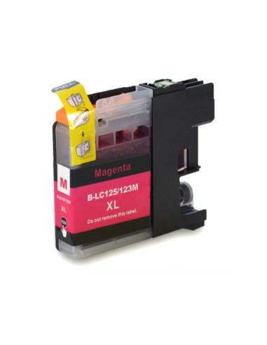 TINTA BROTHER LC123M DCPJ4110 COMP MAGENTA