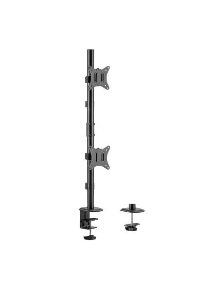SOPORTE MONITOR TV MESA GIRA INCLI 2 PANTALLA 9KG 17-32 NEGRO AISENS DT32TSR-229