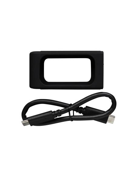 HD EXT SSD 1TB KINGSTON USB3.2(GEN2) SXS20001000G NEGRO Y PLATA