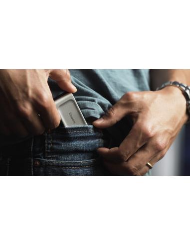 HD EXT SSD 1TB KINGSTON USB3.2(GEN2) SXS20001000G NEGRO Y PLATA