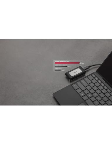 HD EXT SSD 1TB KINGSTON USB3.2(GEN2) SXS20001000G NEGRO Y PLATA