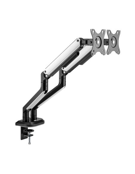 SOPORTE MONITOR MESA GAMING GIRA INCLI 9KG 17-32 NEGRO-BLANCO AISENS DT32TSR-297