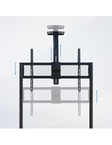 SOPORTE SUELO RUEDAS ISTAR PANTALLAS 55-100 TOOQ FS20208M-B