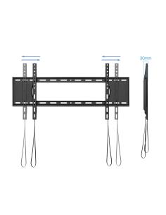 SOPORTE PARED PANTALLAS 43-90 NEGRO TOOQ LP1090F-B 2