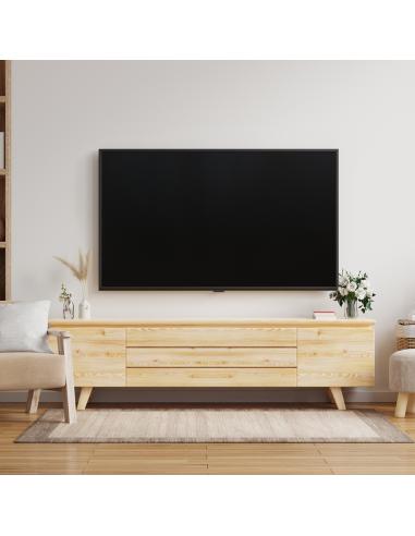 SOPORTE PARED PANTALLAS 43-90 NEGRO TOOQ LP1090F-B