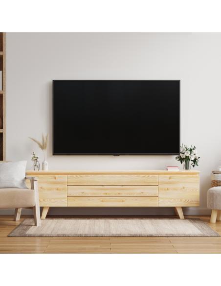SOPORTE PARED PANTALLAS 43-90 NEGRO TOOQ LP1090F-B