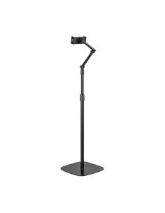 SOPORTE SUELO UNIV AJUSTABLE (3 PIVOTES) TABLET NEGRO AISENS MSF3P-301 2