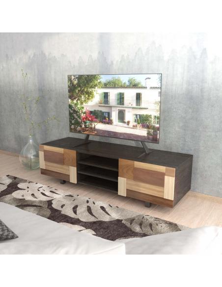 SOPORTE DE MESA ECO PARA MONITOR TV 50KG DE 32-80 NEGRO AISENS DT80F-305