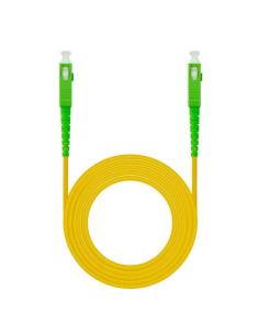 CABLE FIBRA SCAPC-SCAPC MONOMODO LSZH AMARI.100M NANOCABLE 10.20.0000-100