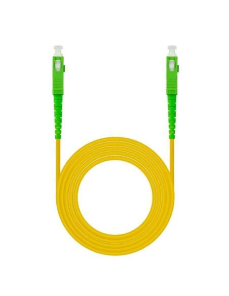 CABLE FIBRA SCAPC-SCAPC MONOMODO LSZH AMARI.100M NANOCABLE 10.20.0000-100