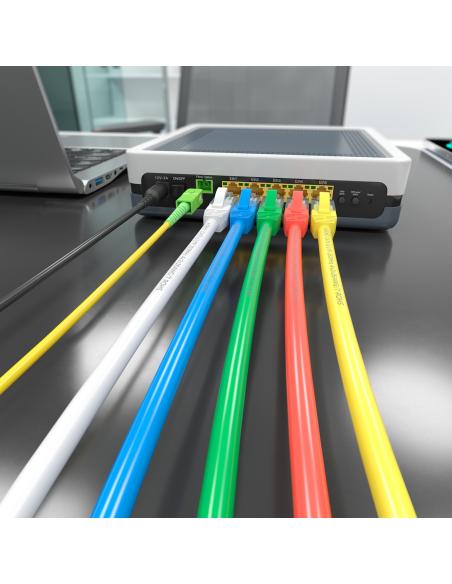 CABLE FIBRA OPTICA LAT CPR DCA LSZH SCAPC-SCAPC AMARILLO 20M AISENS A152-0986