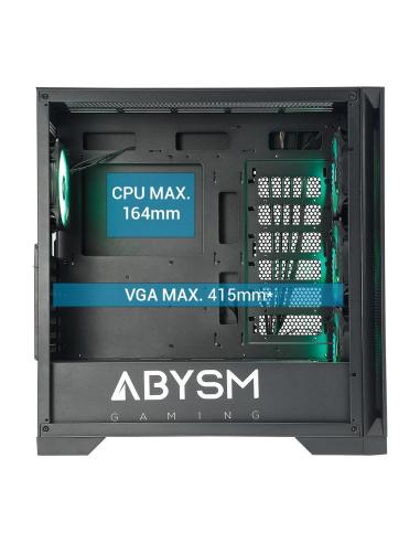 CAJA E-ATX ABYSM GAMING DANUBE MURA BX300 NEGRA ARGB AB812111B