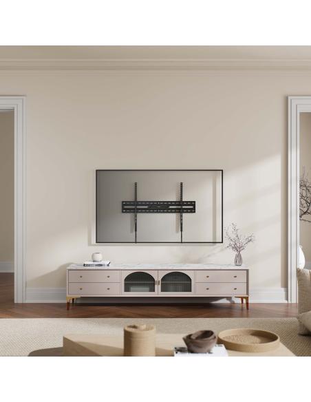SOPORTE ECO ULTRA DELGADO PARA MONITORTV 75KG DE 43-100 NEGRO AISENS WT100F-317