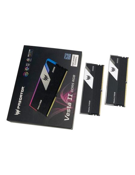 MEMORIA KIT DDR5 32GB(2X16GB) PC5-48000 6000MHZ ACER PREDATOR VESTA II C36 RGB B