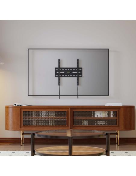 SOPORTE ECO ULTRA DELGADO PARA MONITORTV 75KG DE 32-75 NEGRO AISENS WT75F-309