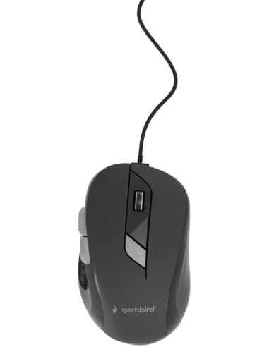 RATON GEMBIRD MUS-6B-01 OPTICO 1000 DPI NEGRO USB