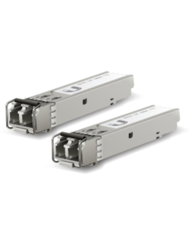 MODULO SFP+ UBIQUITI UF-MM-10G UFIBER TRANSCEIVER MULTIMODO 10G (PACK 2 UND)