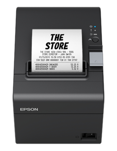 IMPRESORA EPSON TM-T20III TICKETS USB Y ETHERNET 250MM/SEG NEGRO BRILLANTE