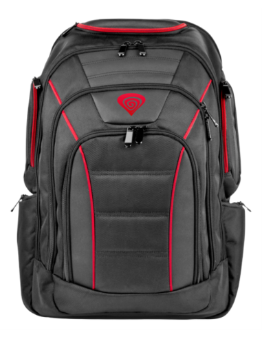 MOCHILA PORTATIL GENESIS PALLAD 500 15.6"-17.3" NEGRO