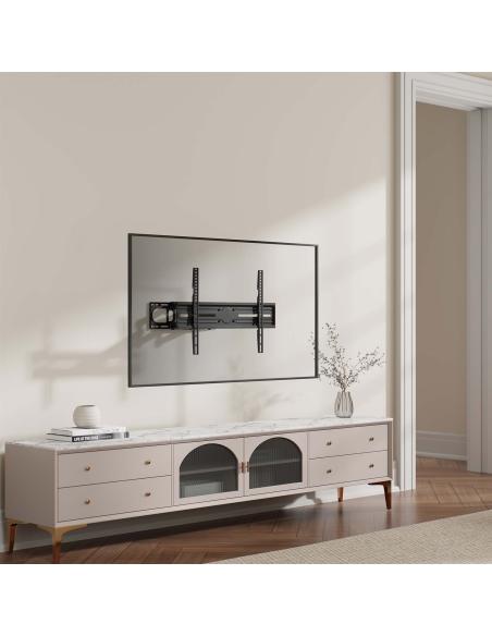SOPORTE MONITOR ECO GIRA INCLI NIVELABLE 40KG DE 37-80 NEGRO AISENS WT80TSLE-327