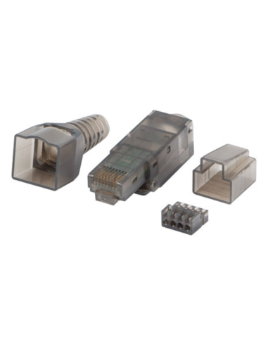 CONECTOR LANBERG RJ45 CAT.6A UTP PLUG 8P8C TOOL-LESS