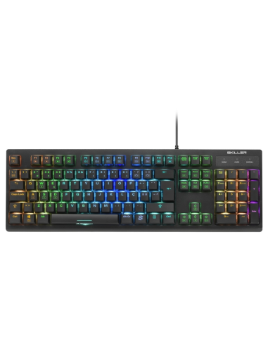 TECLADO GAMING SHARKOON SHARK SKILLER SGK30 RED PORTUGUES