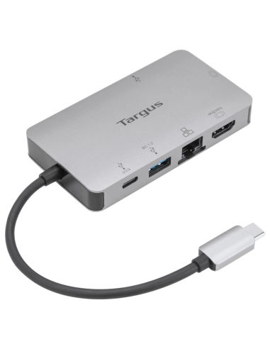 DOCKING STATION TARGUS TIPO C A HDMI X1 VGA X1 USB-A X1 USB-C X1 PLATA