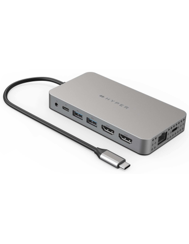 HUB HYPERDRIVE DUEL 10 EN 1 USB C MACBOOK