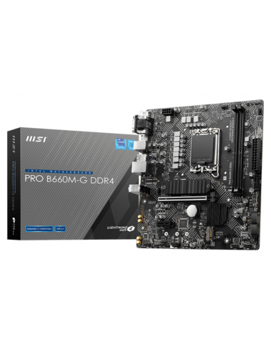 PLACA BASE MSI PRO B660M-G 1700 MATX 2XDDR4
