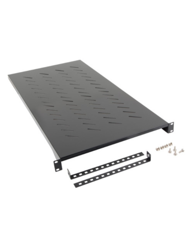 BANDEJA LANBERG FIJA 1U 483X900MM HASTA 25KG RACK 19" NEGRO