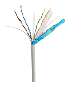 BOBINA CABLE GEMBIRD CAT6 FTP PREMIUM CCA SOLIDO ECA 305 M