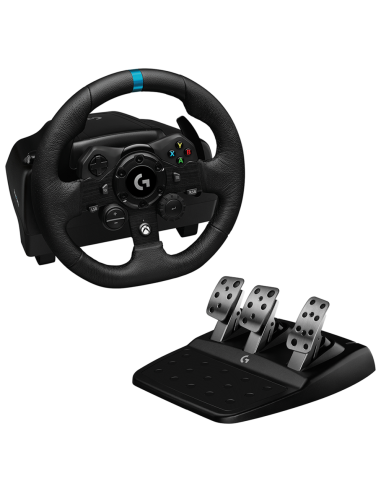 VOLANTE Y PEDALES LOGITECH TRUEFORCE G923 PC XBOX NEGRO