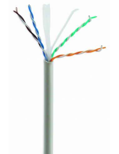 CABLE RED GEMBIRD CAT6 UTP LAN PREMIUM CCA SOLID ECA 305M