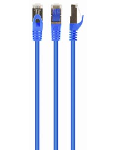 CABLE RED S-FTP GEMBIRD CAT 6A LSZH AZUL 3 M