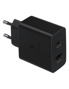 CARGADOR SAMSUNG TA220N 35W DUO NEGRO