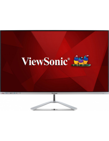 MONITOR VIEWSONIC 32" VX3276-MHD-3 1920x1080 IPS VGA HDMI DDP SPEAKERS SILVER