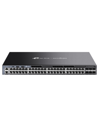 MANAGED SWITCH OMADA 48-PORT GIGABIT STACKABLE L3 WITH 6 10GE SFP+ SLOTS