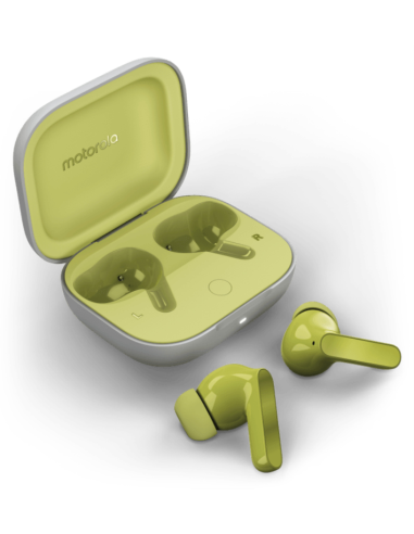 AURICULARES MOTOROLA MOTO BUDS GREEN MICROFONO BT