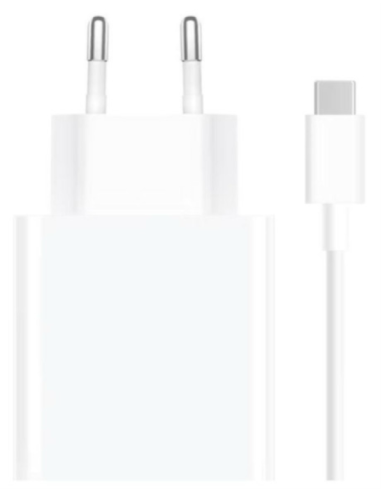 CARGADOR DE PARED XIAOMI TIPO-A 33W + CABLE WHITE