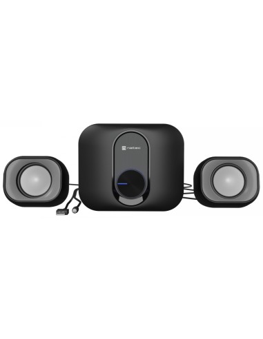 ALTAVOCES 2.1 NATEC PUG 11W RMS NEGRO
