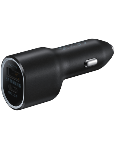 CARGADOR DE COCHE DUAL SAMSUNG 1XUSB-C 1XUSB-A 40W NEGRO EP-L4020NBEGEU