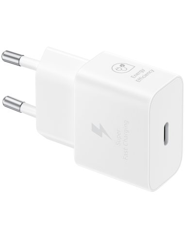 CARGADOR SAMSUNG EP-T2510 USB-C 25W GAN BLANCO CON CABLE