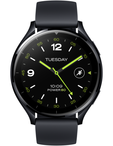 SMARTWATCH XIAOMI WATCH 2 BLACK CASE WITH BLACK TPU STRAP