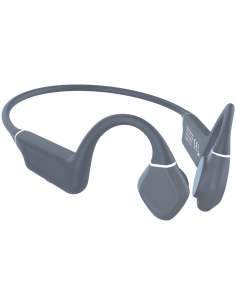 AURICULARES LEOTEC CONDUCCION OSEA KURI GRIS BT