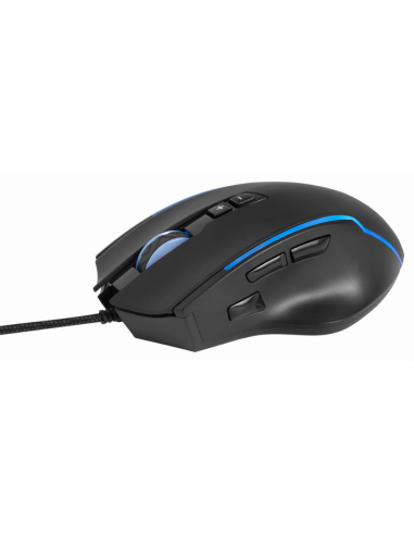 RATON GAMING GEMBIRD USB CON RETROILUMINACION RGB, 8 BOTONES