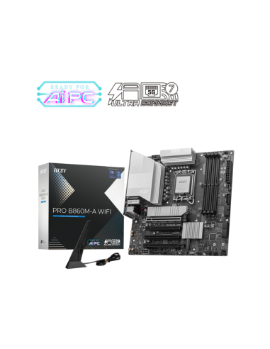 PLACA BASE MSI PRO B860M-A WIFI