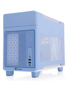 CAJA THERMALTAKE TR100 MINI-ITX USB 3.2 C x 1 USB 3.0 x 2 SN FUENTE AZUL