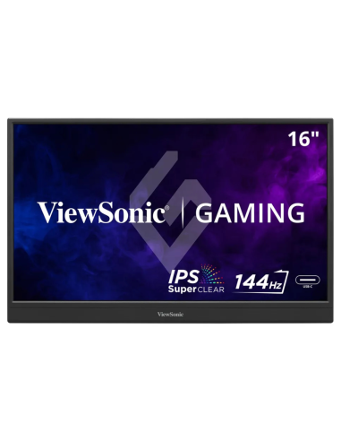 MONITOR VIEWSONIC VX1654 16"FHD IPS 144Hz mini HDMI 2XUSB type C speakers