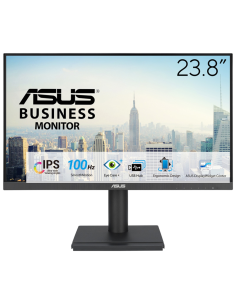 MONITOR PROFESIONAL ASUS VA24DQFS 23.8" FHD MULTIMEDIA REGULABLE