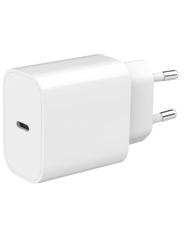 CARGADOR RAPIDO GEMBIRD USB TYPE-C DE 20 W BLANCO
